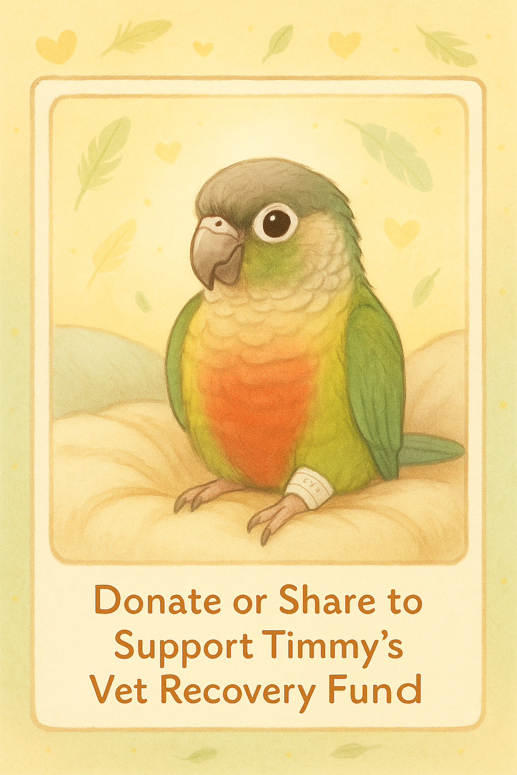 Timmy the conure